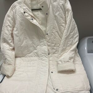 Women's Cream Calia Quilted Jacket - S